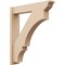 Ekena Millwork 5 1/2-in W x 26-in D x 30-in H Balboa Trad Rough Cedar Woodgrain TimberThane Outlooker, Primed Tan OUTUR055X26X30BOA04RCPR - alternate 1